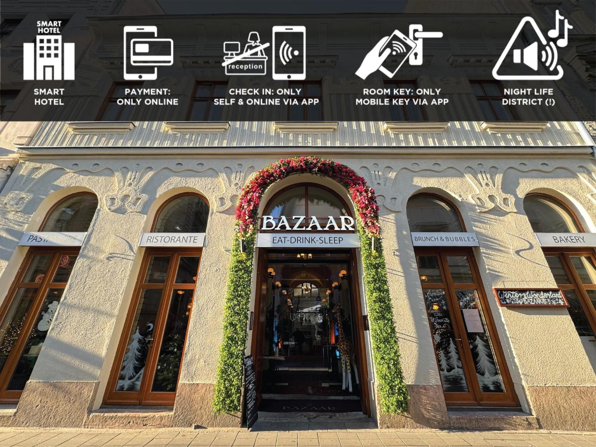 Bazaar Boutique Residence Будапеща Екстериор снимка